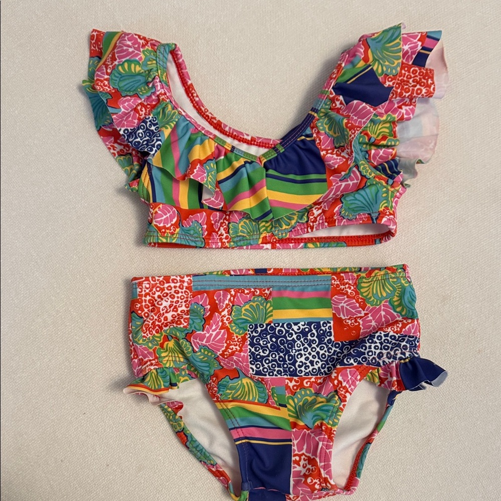 Janie and Jack Colorful Baby Bikini